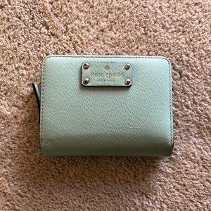 MINT GREEN KATE SPADE WALLET